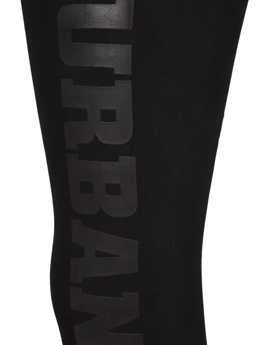 Дамски клин в черно от Urban Classics Ladies High Waist Branded, Клинове - Hoodstyle.bg