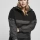 Дамско яке в черно Ladies Sherpa Mix Pull Over Jacket, Якета - Hoodstyle.bg