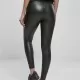 Дамски клин в черно от Urban Classics Ladies Tech Mesh Faux Leather, Клинове - Hoodstyle.bg
