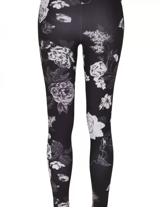 Дамски клин в черно от Urban Classics Ladies Tech Mesh AOP, Клинове - Hoodstyle.bg