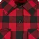 Дамска леко подплатена риза в червено Ladies Flanell Padded Overshirt, Якета - Hoodstyle.bg