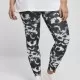 Дамски клин в черно-бяло Urban Classics Ladies Tie Dye Leggings, Клинове - Hoodstyle.bg