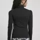 Дамска блуза в черно от Urban Classics Ladies Puffer Sleeve, Блузи - Hoodstyle.bg