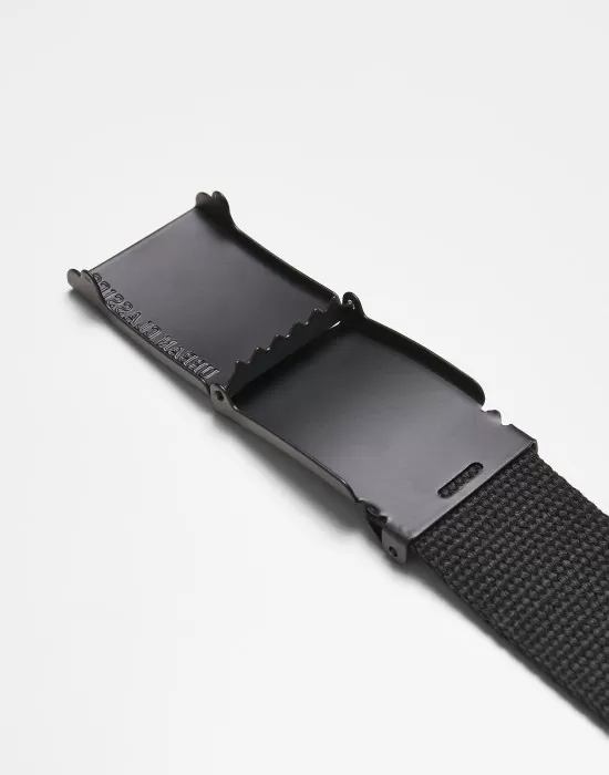 Текстилен колан URBAN CLASSICS BUCKLE CANVAS, Аксесоари - Hoodstyle.bg