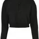 Дамски суичър в черен цвят Urban Classics Ladies Short Terry Hoody, Суичъри - Hoodstyle.bg