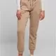 Дамско спортно долнище в бежов цвят Ladies High Waist Pants, Долнища - Hoodstyle.bg
