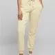 Дамско спортно долнище в светложълт цвят Ladies High Waist Pants, Долнища - Hoodstyle.bg