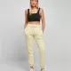 Дамско спортно долнище в светложълт цвят Ladies High Waist Pants, Долнища - Hoodstyle.bg