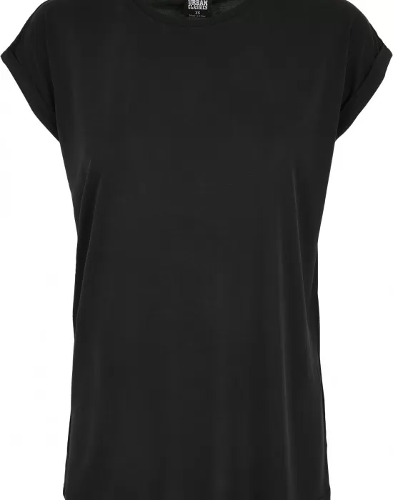 Дамска дълга тениска в черен цвят Urban Classics, Тениски - Hoodstyle.bg