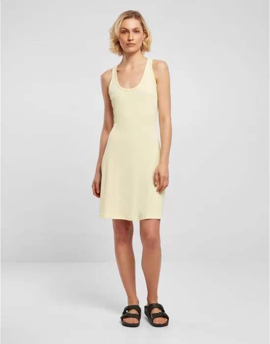 Дамска ежедневна рокля в светложълт цвят Ladies Dress, Рокли - Hoodstyle.bg