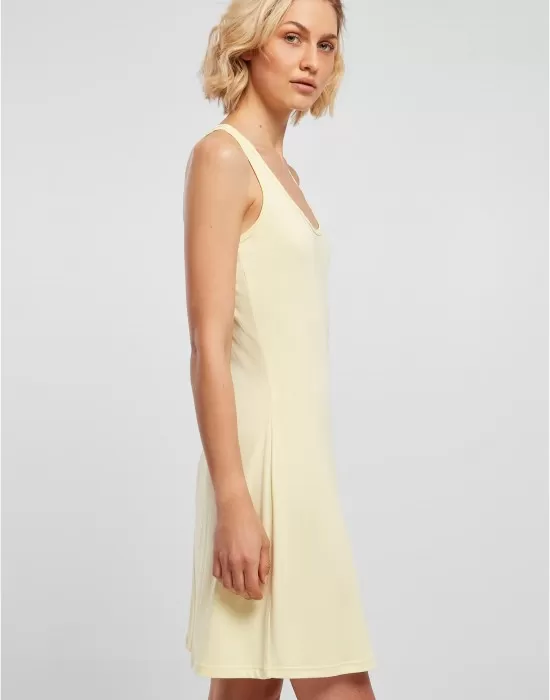 Дамска ежедневна рокля в светложълт цвят Ladies Dress, Рокли - Hoodstyle.bg