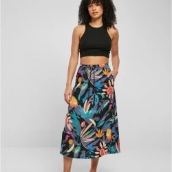 Дамска пола на цветя Ladies Viscose Midi Skirt1