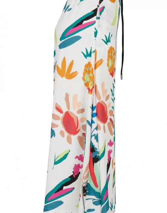 Дамска пола на цветя Ladies Viscose Midi Skirt, Поли - Hoodstyle.bg
