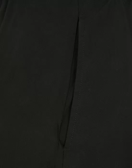 Дамска пола в черен цвят Urban Classics Viscose Midi, Поли - Hoodstyle.bg