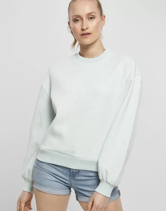 Дамска блуза в светлосин меланж Urban Classics, Блузи - Hoodstyle.bg