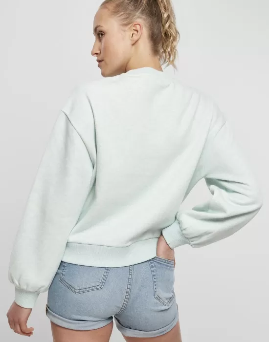 Дамска блуза в светлосин меланж Urban Classics, Блузи - Hoodstyle.bg