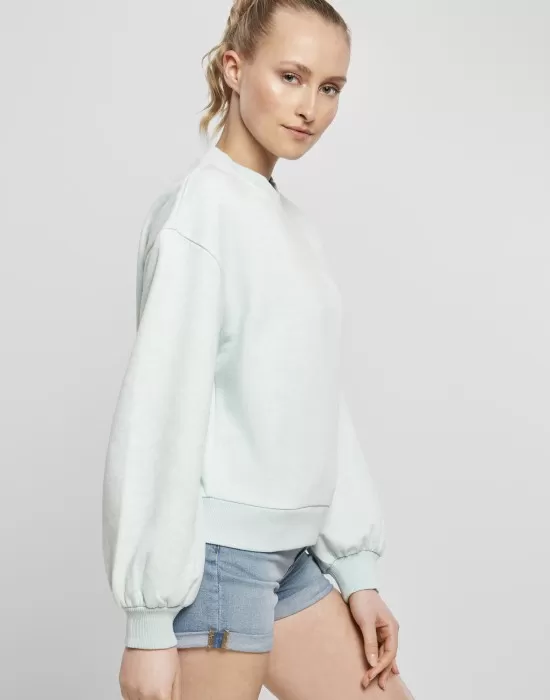 Дамска блуза в светлосин меланж Urban Classics, Блузи - Hoodstyle.bg