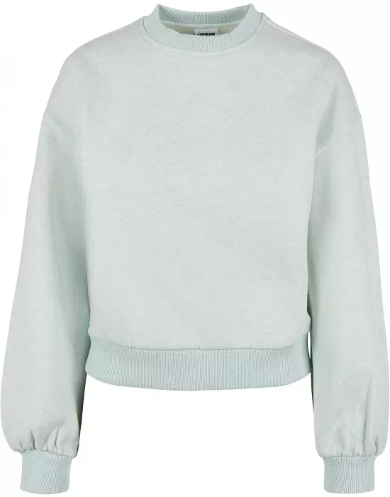 Дамска блуза в светлосин меланж Urban Classics, Блузи - Hoodstyle.bg