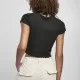Дамска къса тениска в черен цвят Urban Classics, Тениски - Hoodstyle.bg