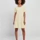 Дамска рокля в светложълт цвят Ladies Dress, Рокли - Hoodstyle.bg