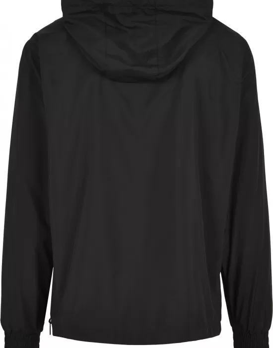 Мъжко преходно яке в черен цвят Urban Classics Commuter Pull Over, Якета Пролет / Есен - Hoodstyle.bg