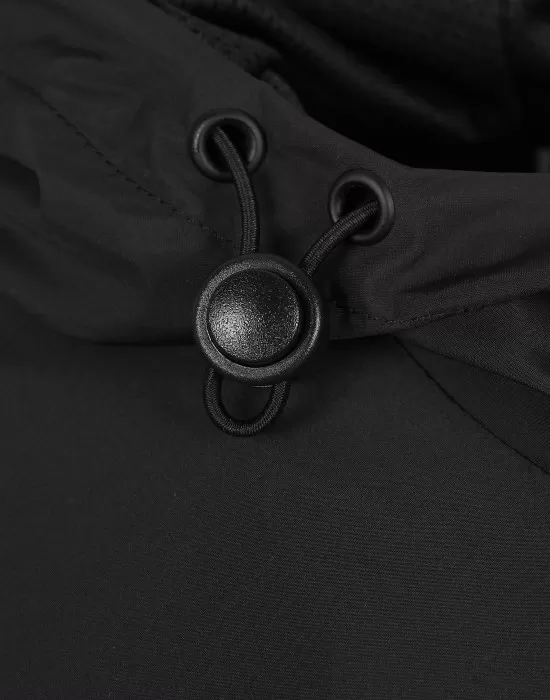 Мъжко преходно яке в черен цвят Urban Classics Commuter Pull Over, Якета Пролет / Есен - Hoodstyle.bg