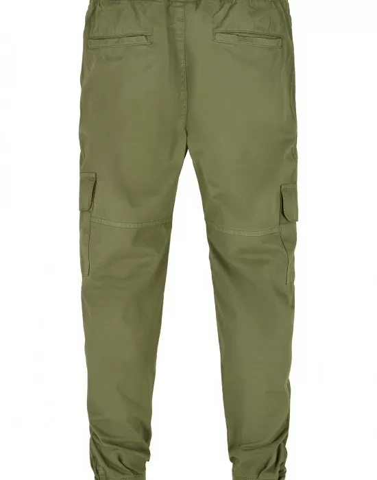Мъжки панталон в масленозелен цвят Urban Classics Military Jogg, Панталони - Hoodstyle.bg