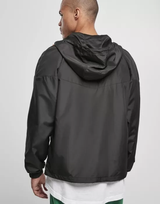 Мъжка ветровка в черен цвят Urban Classics, Якета Пролет / Есен - Hoodstyle.bg