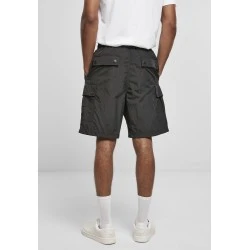 Мъжки къси панталони в черен цвят Urban Classics Nylon Cargo Shorts 