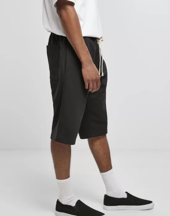 Мъжки къси панталони в черен цвят Urban Classics Low Crotch, Къси панталони - Hoodstyle.bg