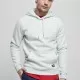Мъжки суичър в светлосин меланж Urban ClassicsBasic Melange Hoody, Суичъри - Hoodstyle.bg