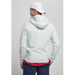 Мъжки суичър в светлосин меланж Urban ClassicsBasic Melange Hoody