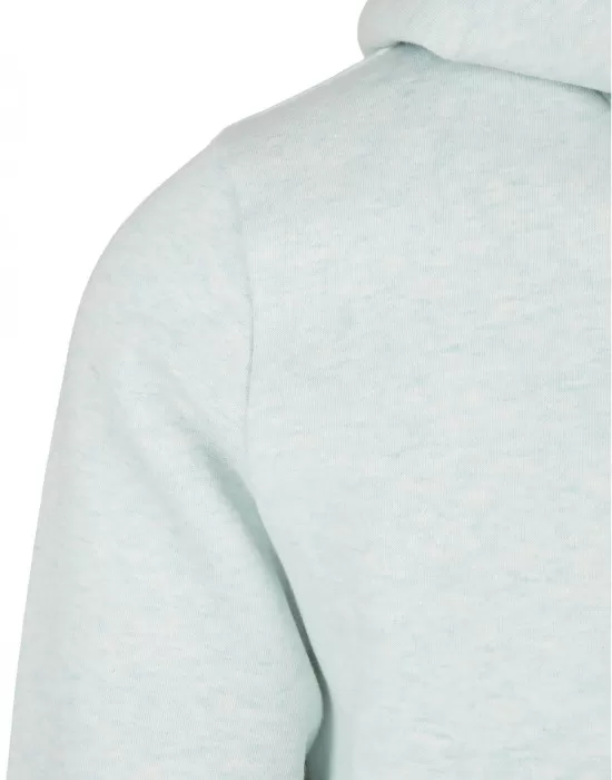 Мъжки суичър в светлосин меланж Urban ClassicsBasic Melange Hoody, Суичъри - Hoodstyle.bg