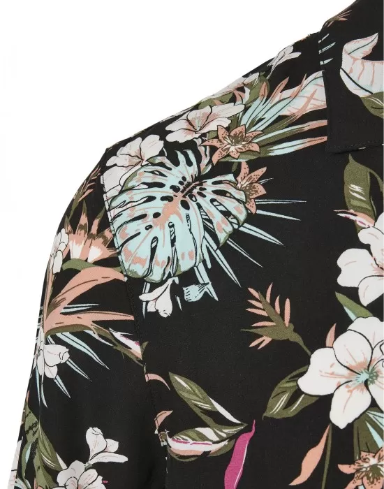 Мъжка риза с флорален принт Urban Classics Viscose AOP Resort Shirt, Ризи - Hoodstyle.bg