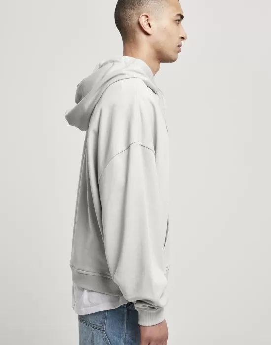 Мъжки суичър в светлосив цвят Urban Classics 80's Hoody, Суичъри - Hoodstyle.bg