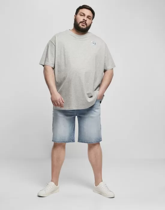 Мъжки къси панталони в синьо Fit Jeans Shorts, Къси панталони - Hoodstyle.bg