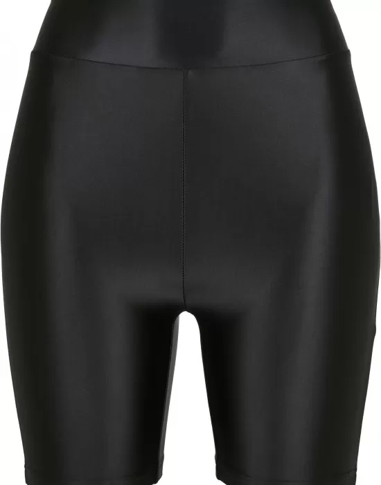 Дамски къс клин в черен цвят Urban Classics Shiny Metallic, Клинове - Hoodstyle.bg