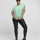 Дамски дълъг клин в черно Ladies Highwaist Shiny Metalic Leggings, Клинове - Hoodstyle.bg