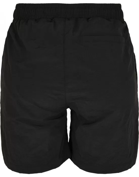 Дамски къси панталони в черен цвят Urban Classics Crinkle, Къси панталони - Hoodstyle.bg