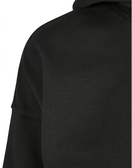 Дамски къс суичър в черен цвят Urban Classics, Суичъри - Hoodstyle.bg