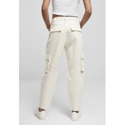 Дамски карго панталон в пясъчен цвят Ballon Fit Cargo Twill Pants 