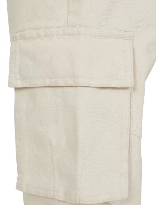 Дамски карго панталон в пясъчен цвят Ballon Fit Cargo Twill Pants, Панталони - Hoodstyle.bg
