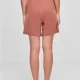 Дамски къси панталони в цвят праскова Urban Classics Ladies Shorts, Къси панталони - Hoodstyle.bg
