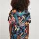 Дамска риза в цветен принт Ladies Shirt blackfruity, Блузи - Hoodstyle.bg