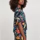 Дамска риза в цветен принт Ladies Shirt blackfruity, Блузи - Hoodstyle.bg