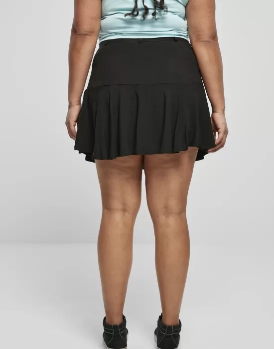 Дамска мини пола в черен цвят Ladies Mini Skirt, Поли - Hoodstyle.bg