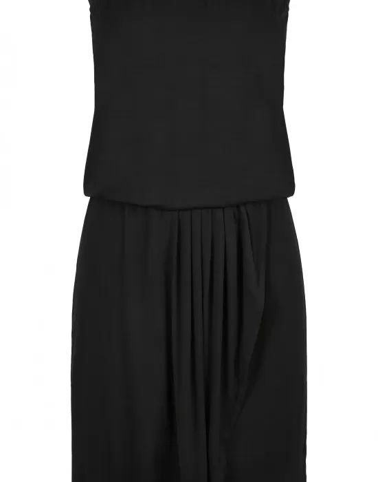 Дамска рокля в черен цвят Urban Classics Bandeau, Рокли - Hoodstyle.bg