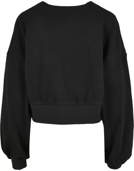 Дамска жилетка в черен цвят Urban Classics от органичен памук, Жилетки - Hoodstyle.bg
