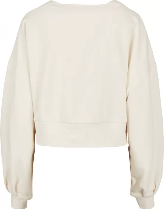 Дамска жилетка в пясъчен цвят Urban Classics от органичен памук, Жилетки - Hoodstyle.bg