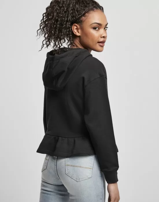 Дамску суичър в черен цвят Urban Classics от органичен памук, Суичъри - Hoodstyle.bg